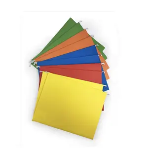 Terbaik Jual Harga Murah A4 Ukuran Warna-warni Sekolah Alat Tulis Kantor Gantung File Folder