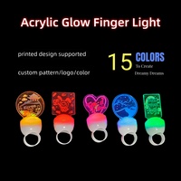 Anneaux lumineux LED en gros, panneaux en plastique personnalisés pour concerts/festivals, populaires au Japon et en Corée, directement de l'usine