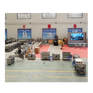 Bán tự động khí tự nhiên khoai tây sắc nét máy làm khoai tây chiên dây chuyền sản xuất giá - Product Image 2