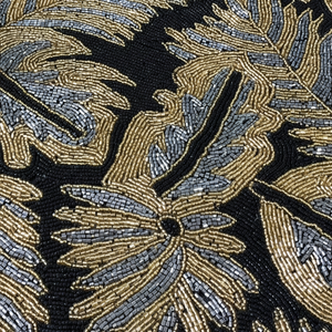 Luxury Beaded Handmade Durable Non-Slip Customizable Design Washable <b>Table</b> <b>Placemat</b> - Product Image 1