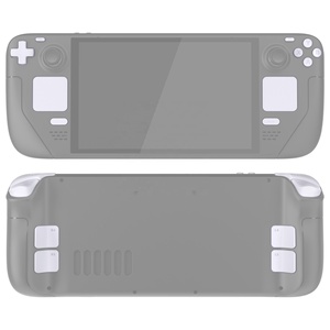 Kit de boutons blancs pour console de jeu Steam Deck OLED, durable et réactif - Product Image 1