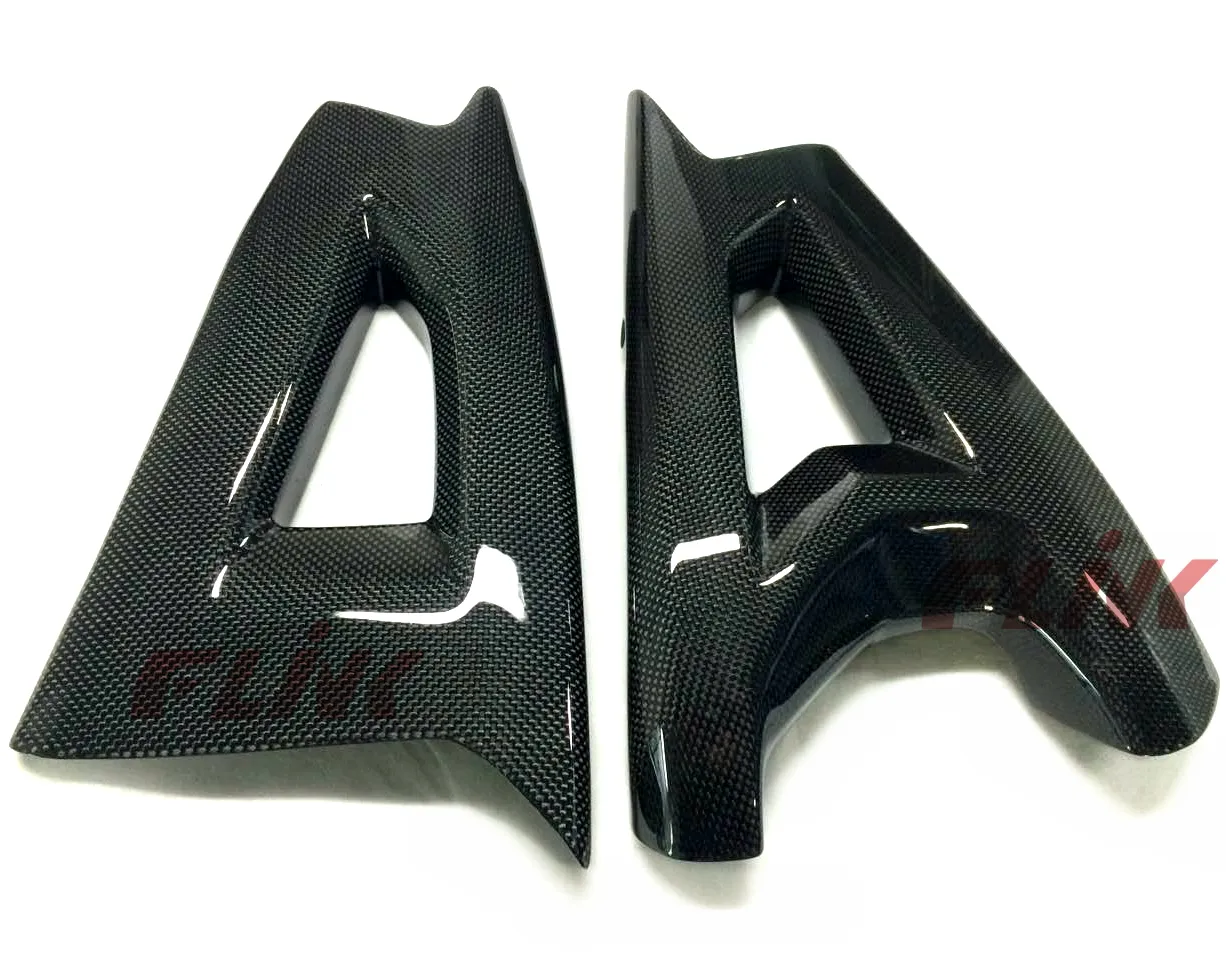 CARBON FIBER MOTORRAD SCHWINGE ABDECKUNG PROTECTOR FÜR KAWASAKI ZX-10 R 2011-2016 11 12 ZX 10 R