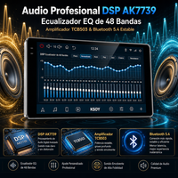 KSOY-12 universel 9.21 10.1 pouces 2K QLED Autoradio 12 + 256G pantalons Android Para Automovil reproducteur De Carro Radio De Coche