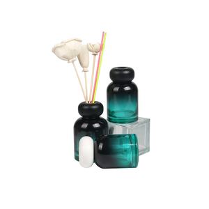 Tapa de difusor de caña de madera maciza duradera de diseño personalizado con cubierta interior de plástico <span class=keywords><strong>para</strong></span> botella de aceite esencial de tarro de Perfume de aromaterapia - Product Image 1