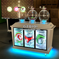 Machine de jeu de loterie 3D multi-cylindres personnalisée pour PICK 3 avec rfid