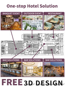 Sillas Chiavari al por Mayor, Muebles Apilables de Estilo Clásico para Eventos y Banquetes de Hotel con Cojín de Cuero - Product Image 3