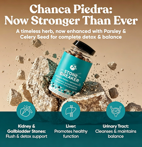 Cápsulas <span class=keywords><strong>Chanca</strong></span> <span class=keywords><strong>Piedra</strong></span> Stone Breaker 600mg, Suplemento Natural para el Soporte de Riñones y Vesícula Biliar, Fórmula Vegetariana para <span class=keywords><strong>la</strong></span> Desintoxicación - Product Image 5