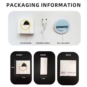 Lampe à selfie personnalisée <span class=keywords><strong>pour</strong></span> <span class=keywords><strong>trépied</strong></span> portable à clipser <span class=keywords><strong>avec</strong></span> support <span class=keywords><strong>pour</strong></span> appareil photo rechargeable <span class=keywords><strong>Anneau</strong></span> lumineux <span class=keywords><strong>pour</strong></span> selfie cellulaire - Product Image 4