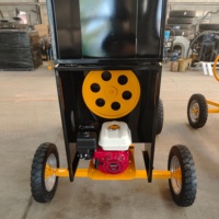 Bétonnière mobile diesel de haute qualité 350L, mini bétonnière portable, machine à béton pour l'industrie et la construction