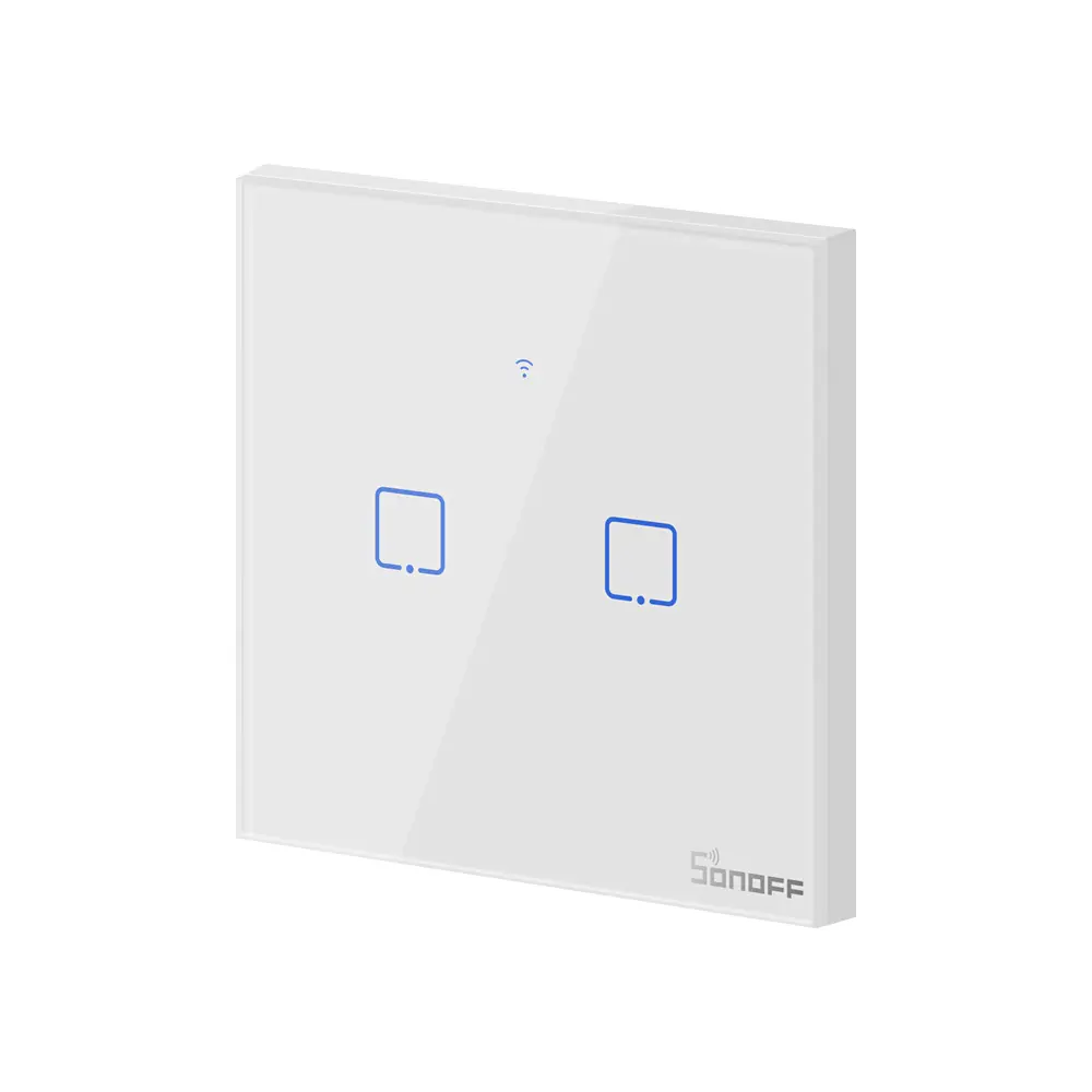 SONOFF T1/T2/T3/T0 WiFi Smart Switch Home Automation Modules EU/UK/US WiFi Wall Switches Works with eWelink Google Home Alexa