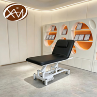 Table de chiropratique électrique en cuir PU pour ajustement de la colonne vertébrale, idéale pour la physiothérapie et la thérapie corporelle