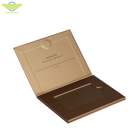 Emballage en carton blanc de luxe personnalisé, coupons de crédit Vip, cartes de membre, coffrets cadeaux