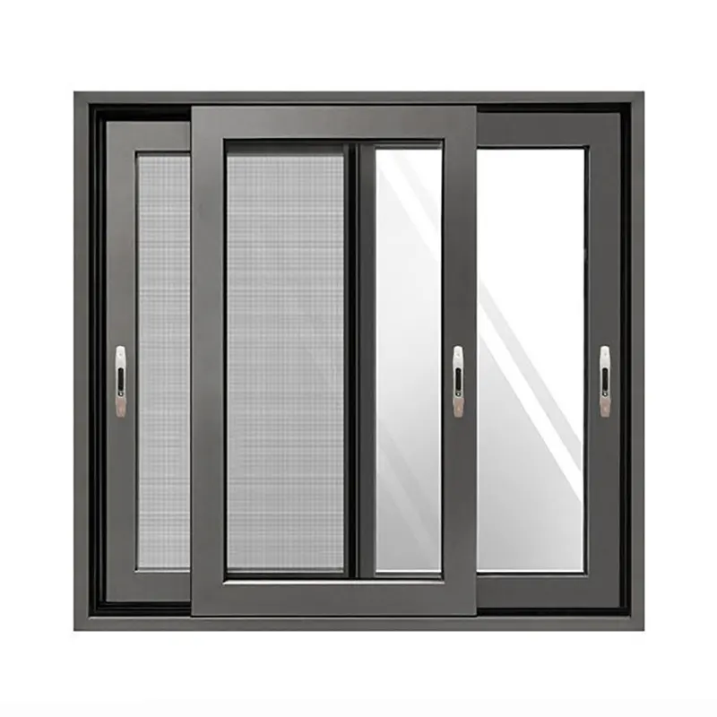 Zonron กระจกนิรภัยสำหรับบ้าน, หน้าต่างบานเลื่อนกระจกสองชั้นกันน้ำได้