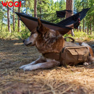 Saco de dormir tipo hamaca Woqi, color marrón, nailon 800g, ligero, híbrido, transpirable, para camping, senderismo, viajes, playa, jardín. - Product Image 4