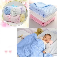 Offre Spéciale couverture chaude double couche imprimée personnalisée pour bébé, couverture d'emmaillotage super douce