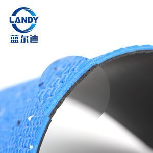 Tapis antidérapant pour bord de piscine Landy, 3,0 mm PVC, fibre de verre, motif rectangulaire, protection du sol à base d'eau - Product Image 5