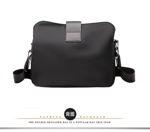 New Fashionable <b>Small</b> Square Women's Shoulder Bag Trendy Shopping Crossbody Bag Lightweight and Waterproof Nylon Cloth - Product Image 4