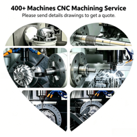 Manchons structurels creux usinés CNC de précision 5 axes en laiton et acier inoxydable, pièces personnalisées pour l'aérospatiale et les nouvelles énergies