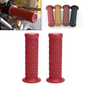 Poignées de <span class=keywords><strong>guidon</strong></span> de <span class=keywords><strong>moto</strong></span> JP Motor multicolores de classe A, antidérapantes, rétro, en caoutchouc, confortables, 7/8 pouces (22 mm), 1 pouce (24 mm), 120 mm - Product Image 5