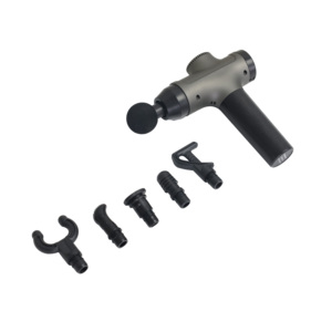 Pistola Massaggiante Elettrica a Percussione per Tessuti Profondi, Massaggiatore Muscolare Portatile Brushless con 4 Testine, Angolo di Ricarica Regolabile e Funzione Calore - Product Image 5