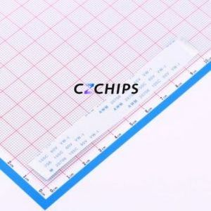 BX-FFC0.5-T-10048-24P FFC Cable (Flexible Flat Cable) P=0.5mm Connector 24P 0.5mm Non-Inverting 10cm - Product Image 1