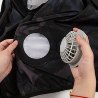 5V Batterie Power Fan Kühl weste Modische Jacke Klimaanlage Arbeits kleidung Arbeits kleidung