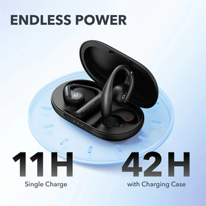 Auriculares Soundcore AeroFit Open-Ear, comodidad superior, auriculares IPX7 impermeables, HD, llamadas claras, auriculares inalámbricos - Product Image 4