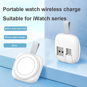 Factory Portable Handle <span class=keywords><strong>Smartwatch</strong></span> USB Type-C Dual Jack <span class=keywords><strong>Cargador</strong></span> inalámbrico magnético fuerte para <span class=keywords><strong>Apple</strong></span> Watch - Product Image 2