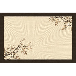 Alfombra de entrada estilo chino, rectangular, antideslizante, resistente a las manchas, para la entrada de la casa o la villa, diseño tradicional - Product Image 4