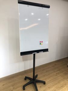 5-Star Flip Chart Pizarra Tablero de borrado en seco Altura ajustable Soporte de metal Caballete plegable para pintar - Product Image 4