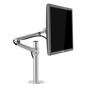 Linkway Libera Espaço Desktop Gás Spring Desktop Único Monitor Altura Do Braço Ajustar Suporte Do Monitor Do Computador