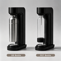 Machine à eau pétillante gazéifiée d'usine avec bouteille sans BPA