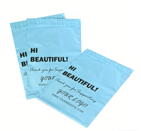 Sacs d'expédition en polyéthylène imprimés sur mesure, imperméables, avec logo pour marques haut de gamme