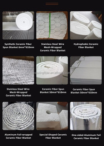 Isolasi 2600F (2300F)1260 Selimut Serat Keramik untuk Isolasi Tahan Api - Product Image 3