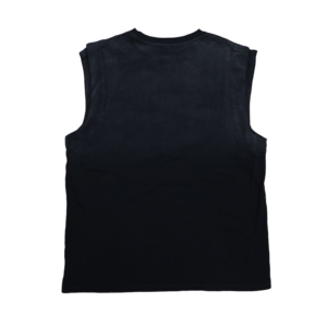 Camisetas sin mangas personalizadas para hombre, estilo hip hop, holgadas, lisas, con pedrería, lavado ácido, 100% algodón, tejido de punto, 280 gramos, transpirables - Product Image 4
