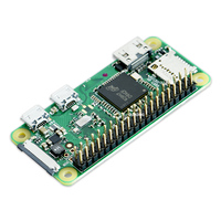 Placa Raspberry Pi Zero / Zero W / Zero WH con WIFI, CPU de 1GHz, Compatible con Sistema Operativo Linux, Salida de Video HD de 1080P