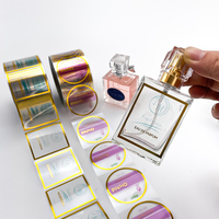 Etiquetas Adhesivas Transparentes Personalizadas para Cosméticos, Impresión de Etiquetas Resistentes al Agua