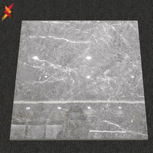 Gạch Sứ Lát Sàn Đá Hoa Cương Màu Xám Sáng Bóng 80X80 Cm - Product Image 1