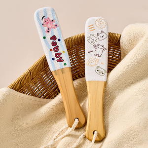 Xinzao Foot File Rectangle Pumice Stone With Rope For Dead Skin Removal Girls <b>Cute</b> Design - Product Image 1