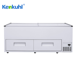 Kenkuhl 700L-800L helado paleta carne pastel exhibición congeladores frigoríficos <span class=keywords><strong>con</strong></span> cajón - Product Image 5