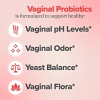 Capsules orales probiotiques aux herbes naturelles biologiques, 60 pièces, personnalisables, pour l'hygiène féminine, la flore vaginale saine et l'élimination des odeurs.