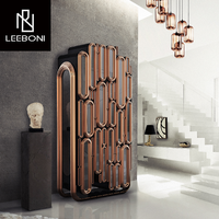 Personnalisation en usine Nouveau design Armoire à vin Bar Mobilier de salon Armoire à vin de luxe