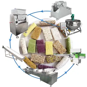 ORME 단백질 바 커터 기계 전문 미니 퍼프 떡 그래놀라 시리얼 바 기계 만들기