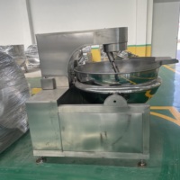 Marmite à agitation planétaire automatique à double enveloppe en acier inoxydable 304, inclinable, chauffage gaz, vapeur, électrique, pour sauces, confitures, garnitures DongKe