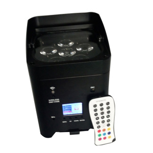 Alla vendita di 6x18w Wireless DMX alimentato a batteria Wifi LED luci Par up luce con custodia di carica per la festa di nozze Bar - Product Image 4