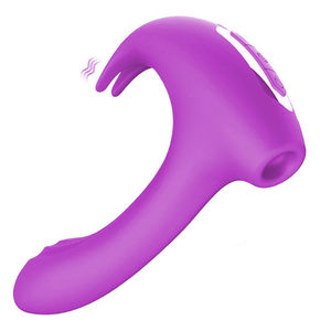 Tongkat Pijat Getar Otomatis untuk Wanita, Tongkat Getar AV, Shy Hammer, USB Rechargeable, Tahan Air, Multi-Kecepatan - Product Image 1