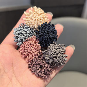 Autumn Winter MIU Series Maillard Tassel Pendant Leather Flower Shoe Buckle Novelty Sneaker Decorative Buckle for Shoe Gift - Product Image 3