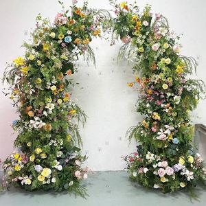 Arreglo Floral Artificial de Seda Hilada en Forma de Trompeta, Estilo Moderno Hecho a Mano, para Decoración de Bodas o Día de la Madre, Tema Verde - Product Image 6