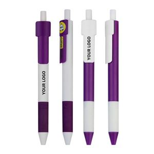 Entrega Rápida, Venta al por Mayor, Bolígrafo de Plástico Promocional Barato Personalizado con Código QR Impreso, Tinta de Gel, Punta de 0.5 mm, Multicolor - Product Image 3