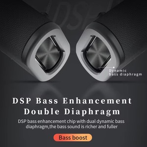 Xdobo Book Small Music Sound Subwoofers Haut-parleur de basses profondes 80W Haut-parleurs extérieurs portables étanches puissants adaptés à la maison - Product Image 5